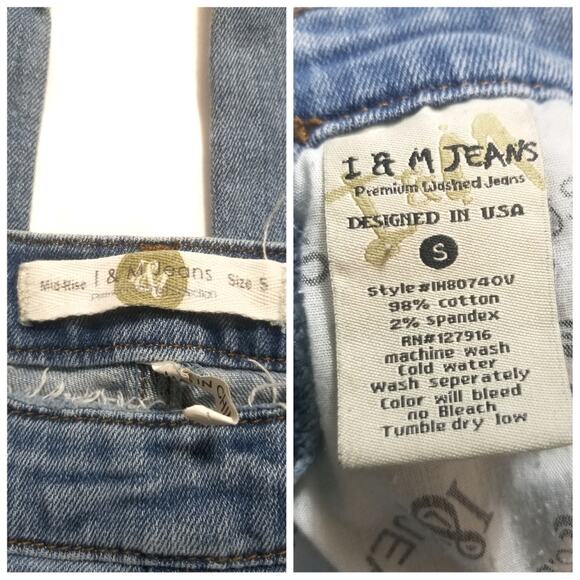 I&M | Distressed Side Button Jeans - Picture 4 of 5